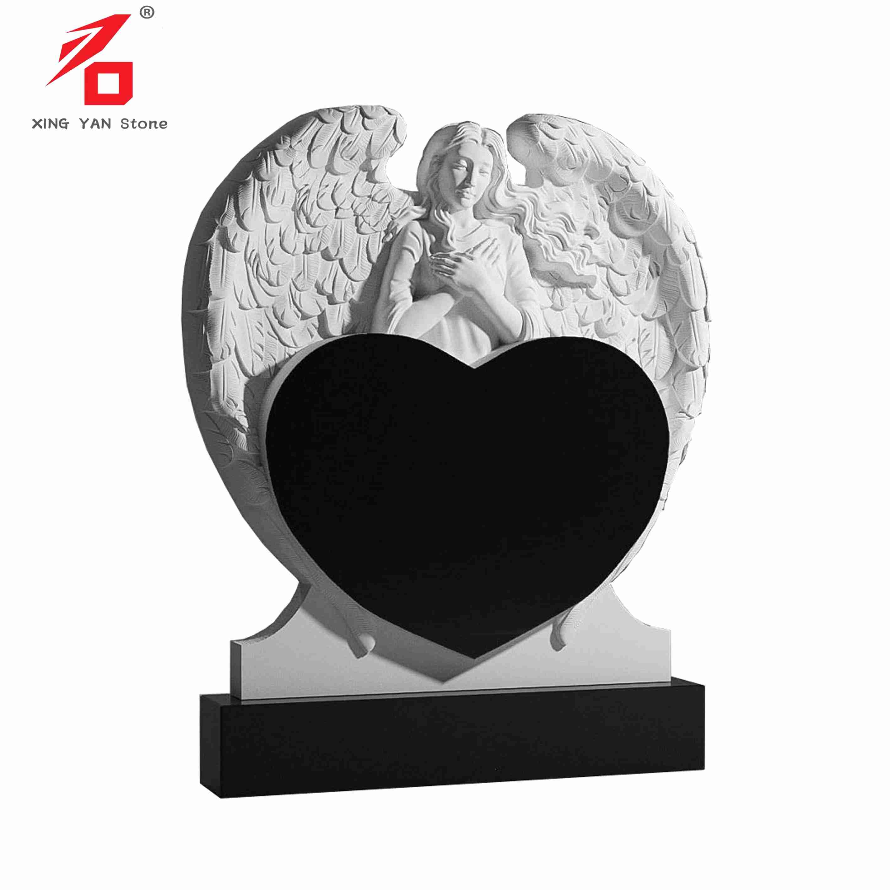 Ano ang Angel Statue Granite Tombstone?