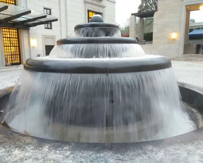 Customized na mga lokasyon ng paglalagay para sa bato inukit na feng shui ball fountains ayon sa iba't ibang mga pangangailangan