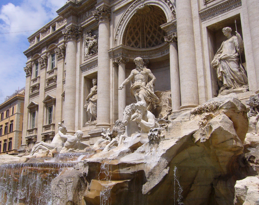 Ang Trevi Fountain ay nakakatugon sa iskultura ng bato ng Xingyan: isang pag -aaway ng mga eskultura ng Tsino at Kanlurang bato