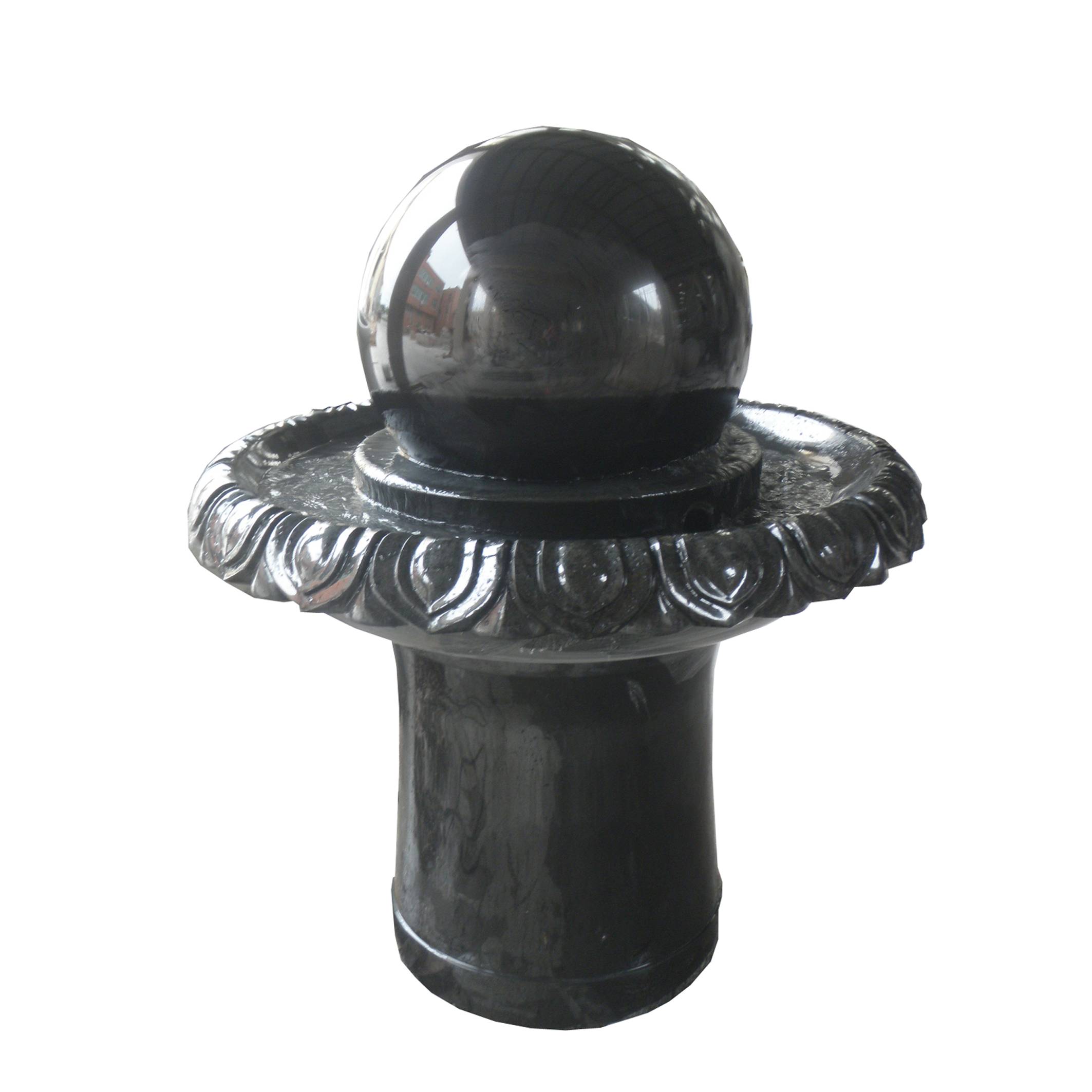 Granite Garden Ornament Rolling Ball fountain