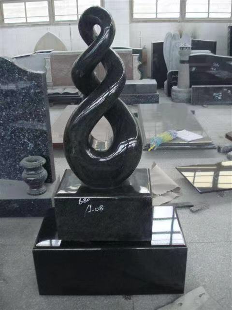 Xingyan Customized Abstract Spiral Art Stone Sculptures