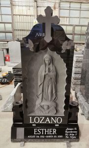 Xingyan Customized Religious-themed Virgin Maria Tombstone