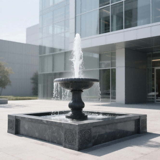 Xingyan modernong estilo multi-layer water stone fountain